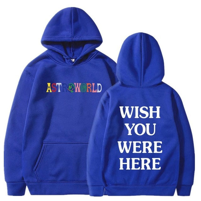 Wish You Were Here Astroworld Tour Hoodie - Travis Scott Merch