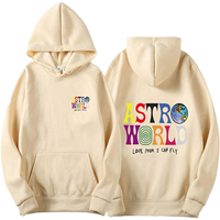 Astroworld Logo Hoodie - Beige