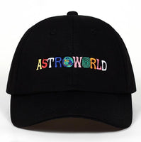 ASTROWORLD Baseball Caps Travis Scott 100% Cotton Unisex Astroworld Dad Hat Cap TOUR Embroidery Man Women Summer Hat