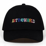 ASTROWORLD Baseball Caps Travis Scott 100% Cotton Unisex Astroworld Dad Hat Cap TOUR Embroidery Man Women Summer Hat