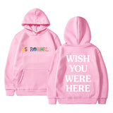 TRAVIS SCOTT ASTROWORLD WISH YOU WERE HERE HOODIES fashion letter ASTROWORLD HOODIE streetwear Man woman Pullover Sweatshirt