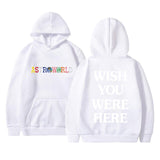 TRAVIS SCOTT ASTROWORLD WISH YOU WERE HERE HOODIES fashion letter ASTROWORLD HOODIE streetwear Man woman Pullover Sweatshirt