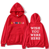 2020NEW Men hoodies Travis Scott Astroworld WISH YOU WERE HERE Sweatshirt Men fashion letter print Hoodie Men and woman Pullover