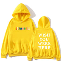 2020NEW Men hoodies Travis Scott Astroworld WISH YOU WERE HERE Sweatshirt Men fashion letter print Hoodie Men and woman Pullover