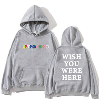 2020NEW Men hoodies Travis Scott Astroworld WISH YOU WERE HERE Sweatshirt Men fashion letter print Hoodie Men and woman Pullover