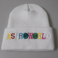 Astroworld Beanies Travis Scott Knitted Embroide rCaps Winter Bonnet Hats for Adult Kids