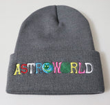 Astroworld Beanies Travis Scott Knitted Embroide rCaps Winter Bonnet Hats for Adult Kids