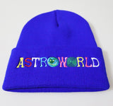 Astroworld Beanies Travis Scott Knitted Embroide rCaps Winter Bonnet Hats for Adult Kids